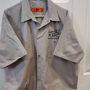Crankshaft Co. Gray Casual Button Down Shirt
